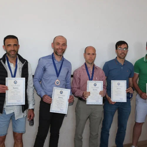 Atletas da Secção de Atletismo